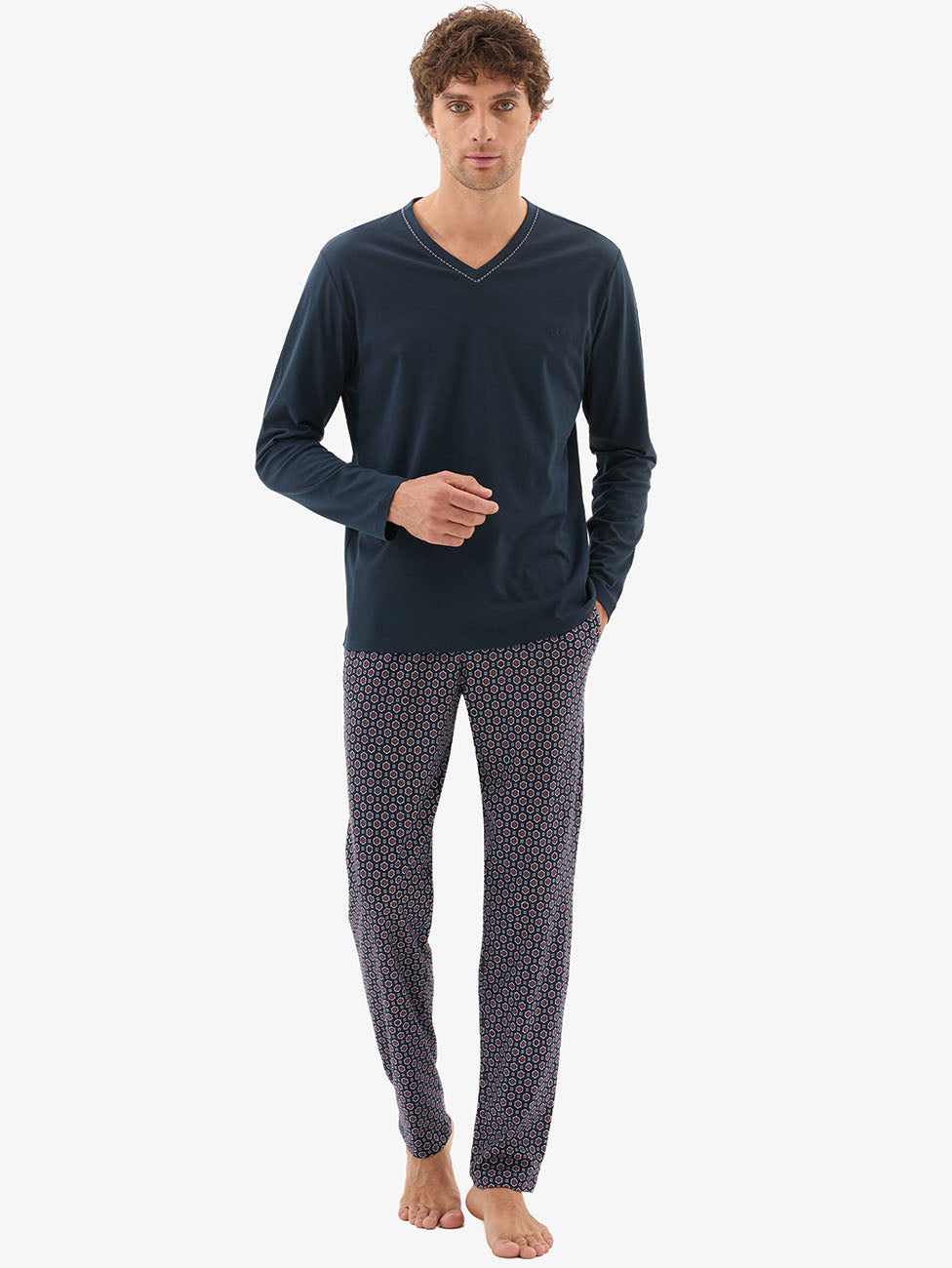 Blackspade Navy Men's Pyjama Set