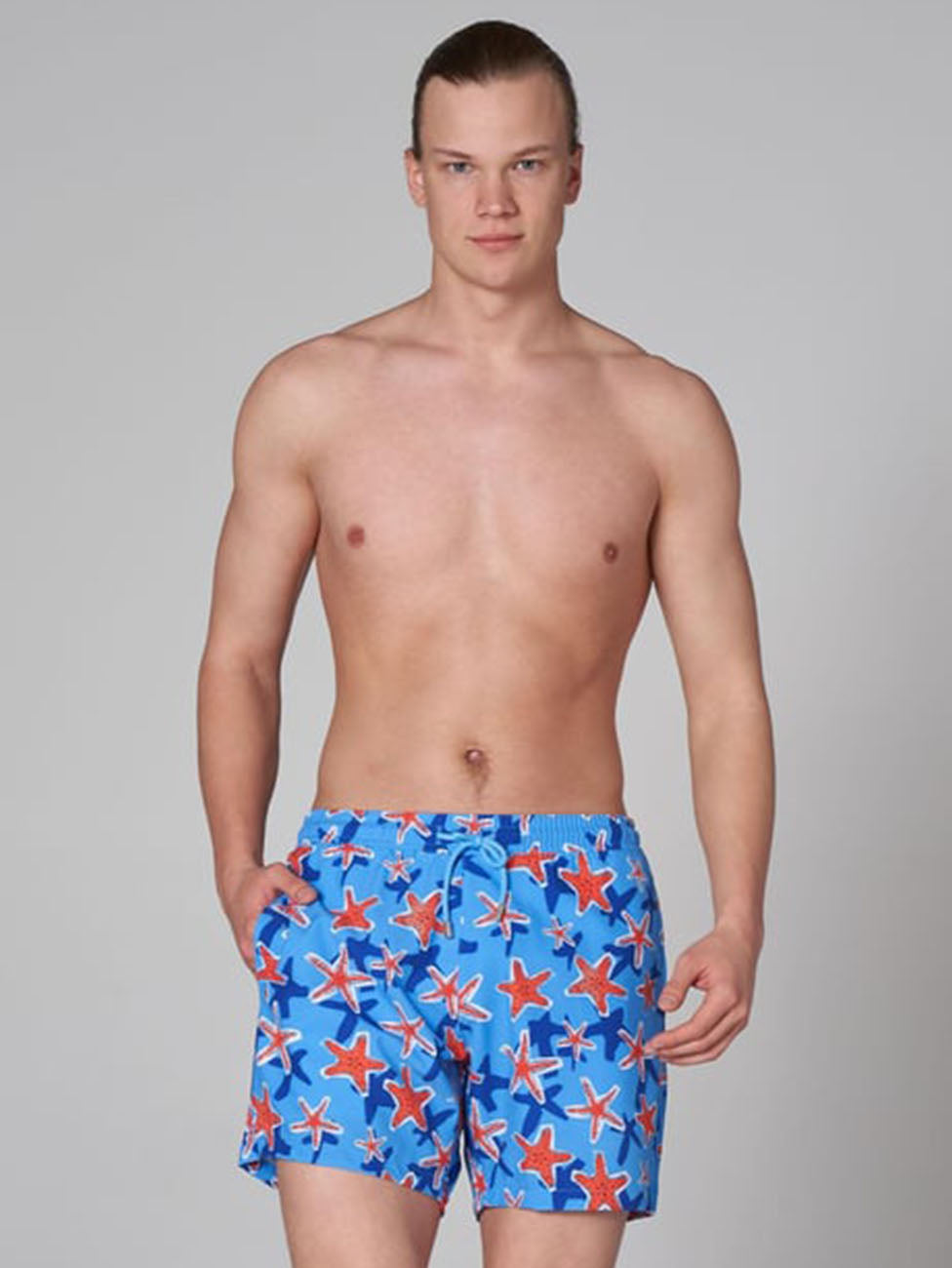 John Frank Gts All Over Printed Swimshorts Starfish Blue