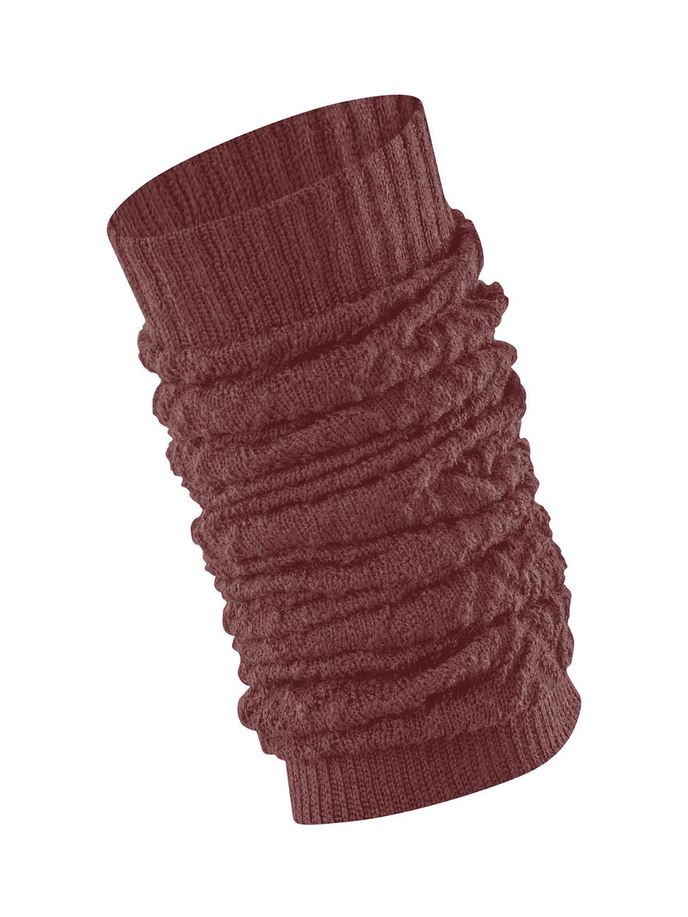 Falke Fable Estate Leg Warmers - Bordeaux