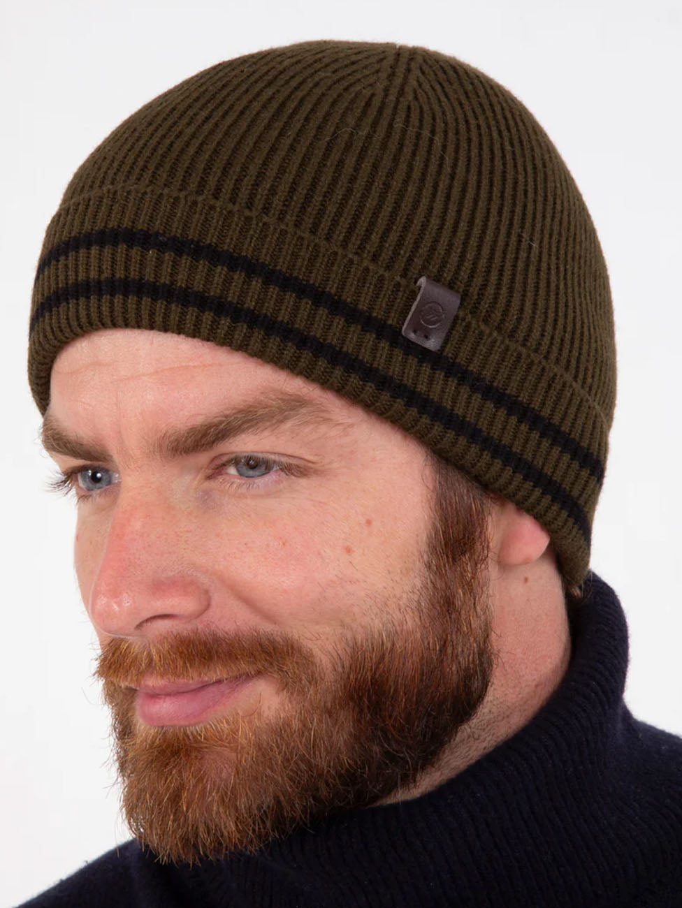Isotoner Men's Taupe Soft Touch Beanie
