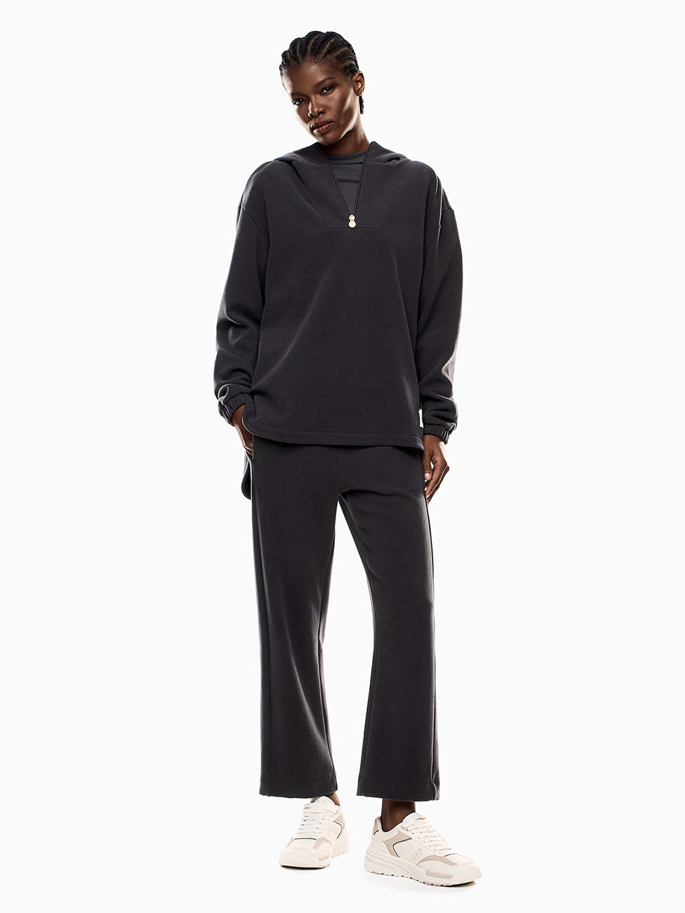 EA7 Sporty Forever Hooded Women's Sweatshirt