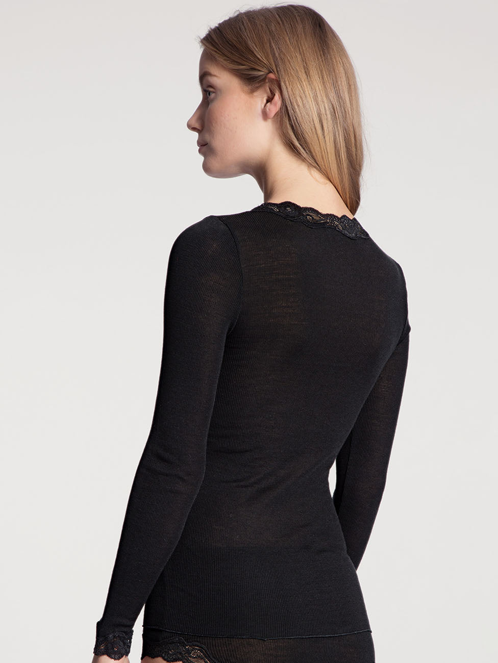 Calida Richesse Lace Long-sleeve Women Top