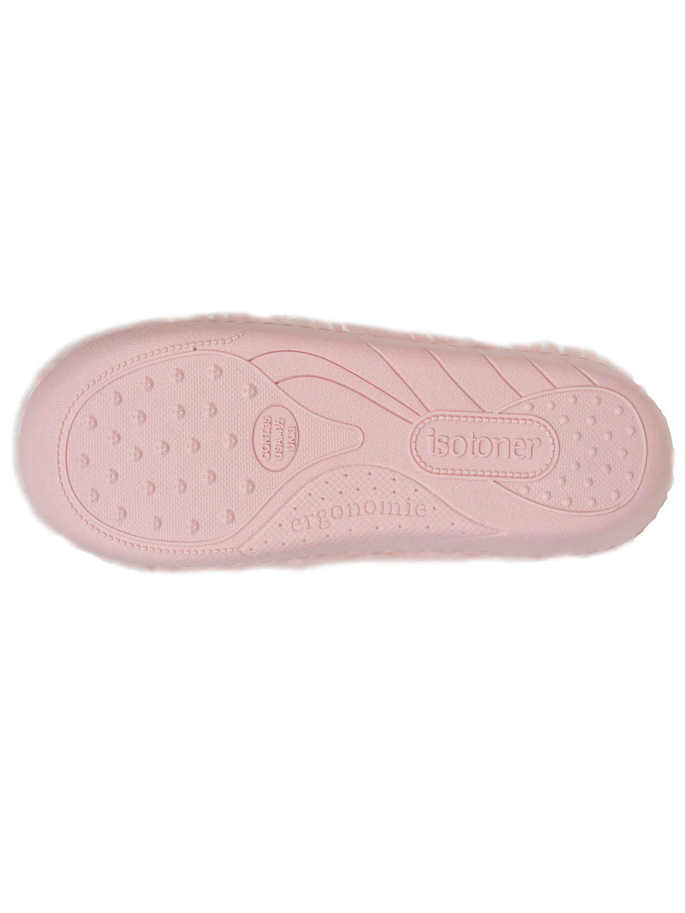 Isotoner Junior Pink Cat Slippers