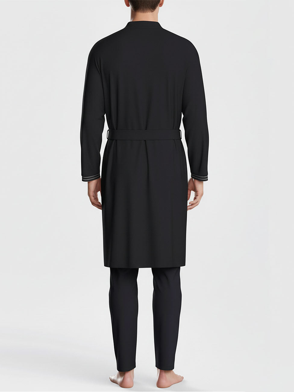 Impetus Navy Cotton Men's Robe