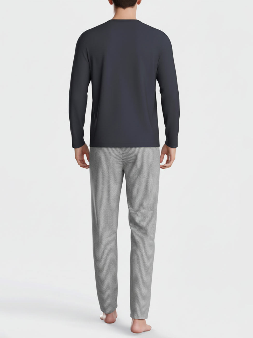 Impetus Navy Men's Cotton Pyjama