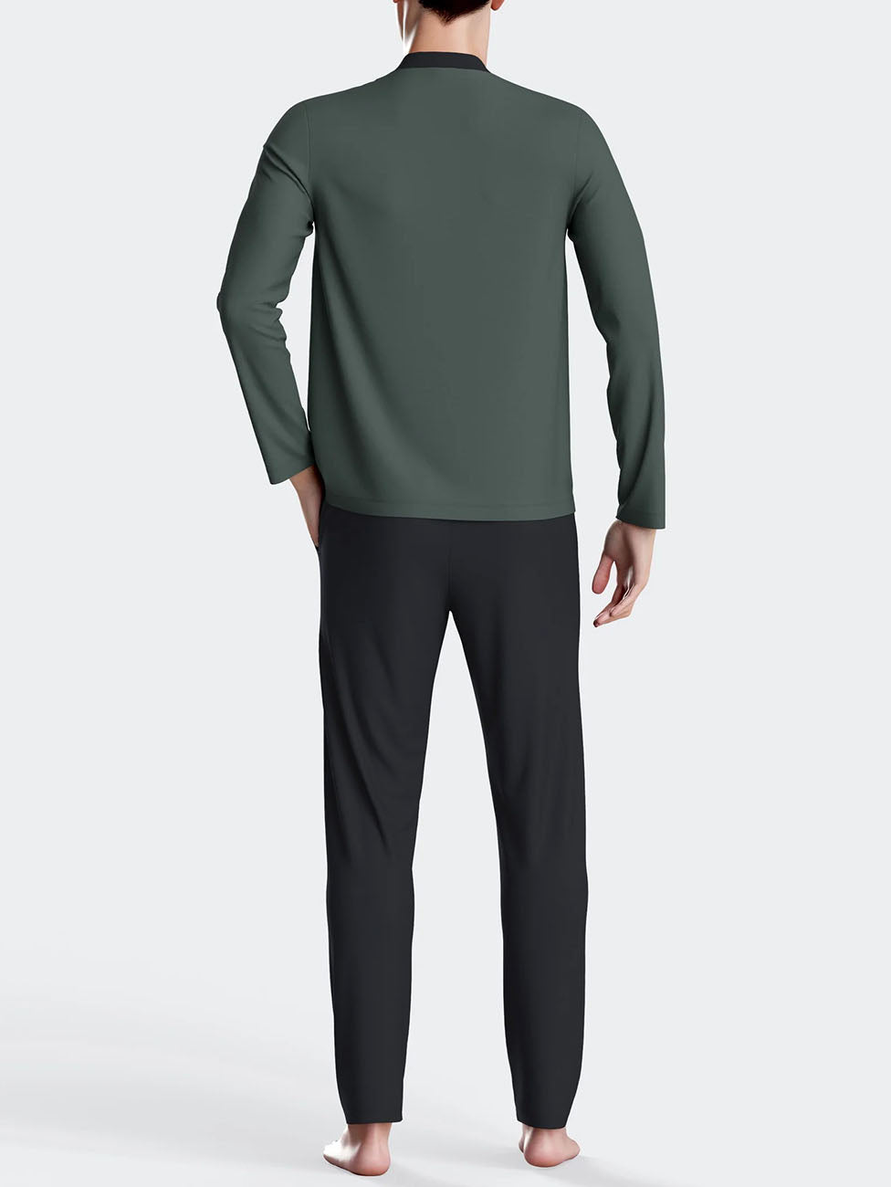 Impetus Green Cotton Men's Pyjama