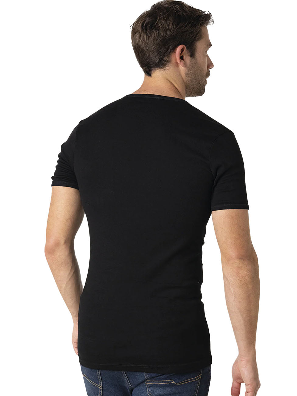 Eminence Pure Premium Cotton Men's V-Neck T-shirt