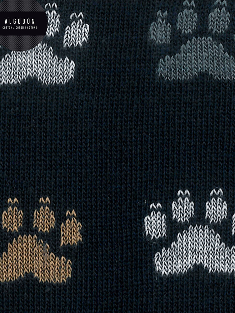 Punto Blanco Footprints Cotton Socks