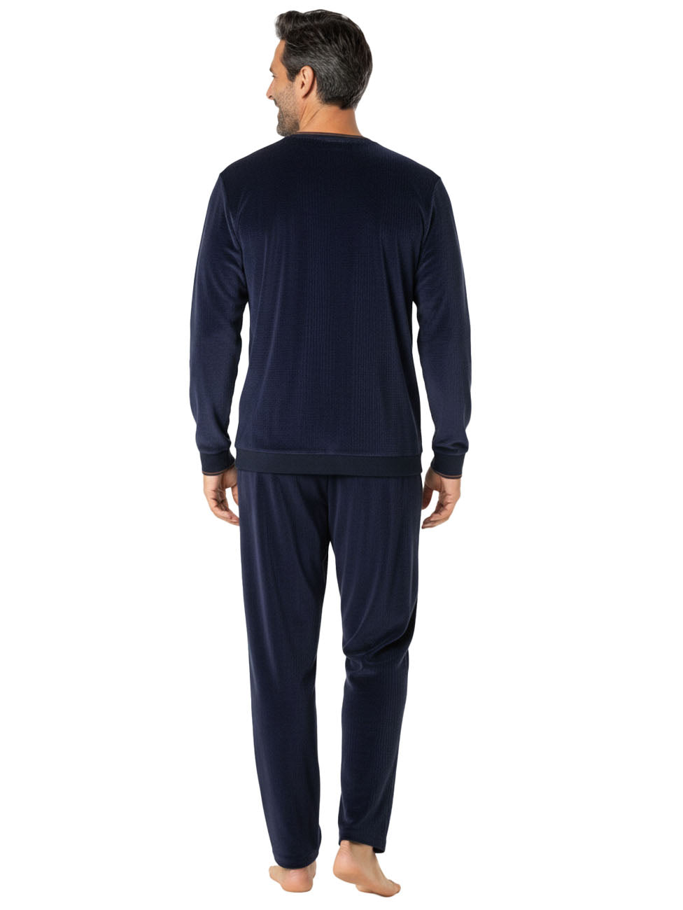 Eminence Plain Velvet Men's Pyjama