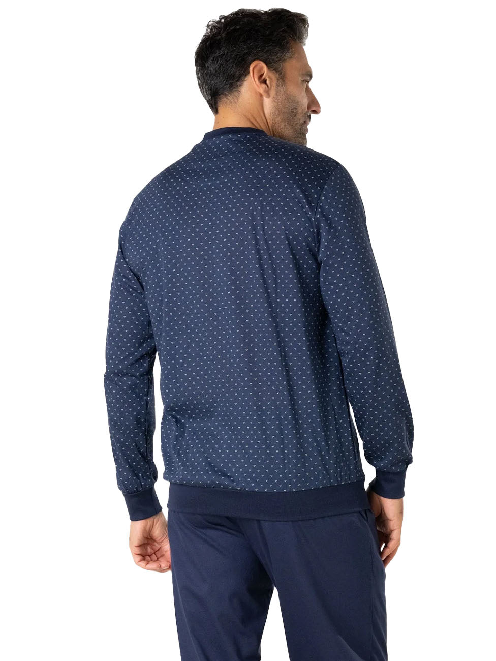 Eminence Mercerized Cotton Men's Cuffed Pyjama