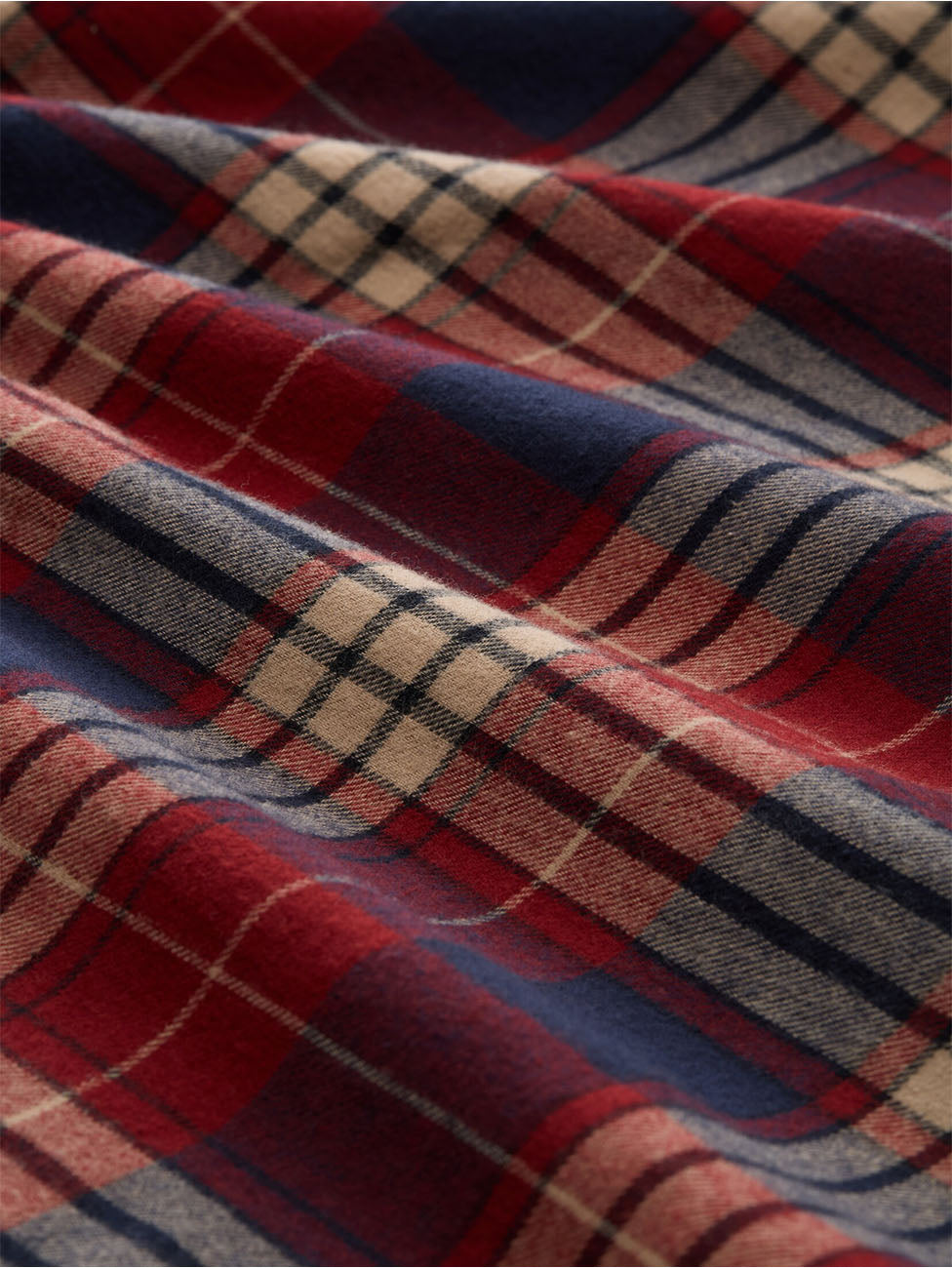 Tom Tailor Medium Red Checkered Flannel Pyjama