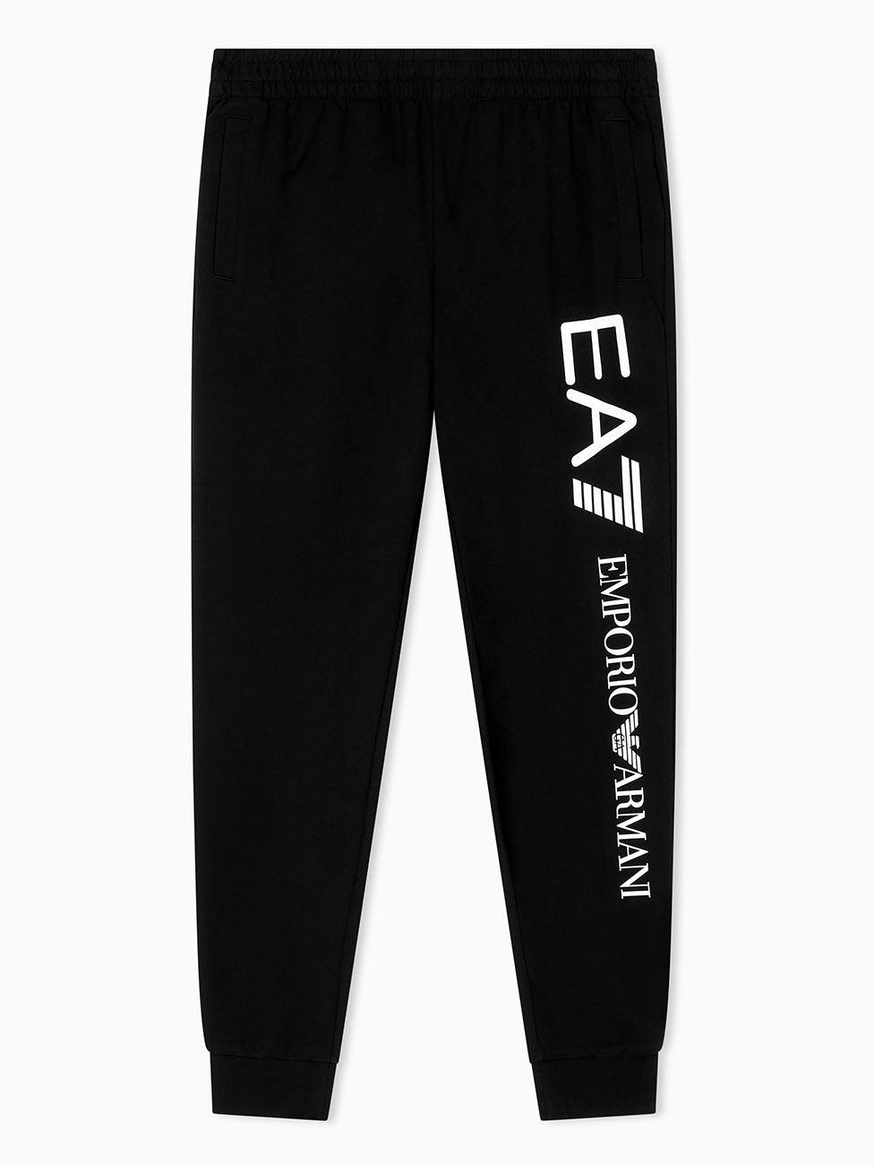 EA7 Logo Series Cotton Joggers
