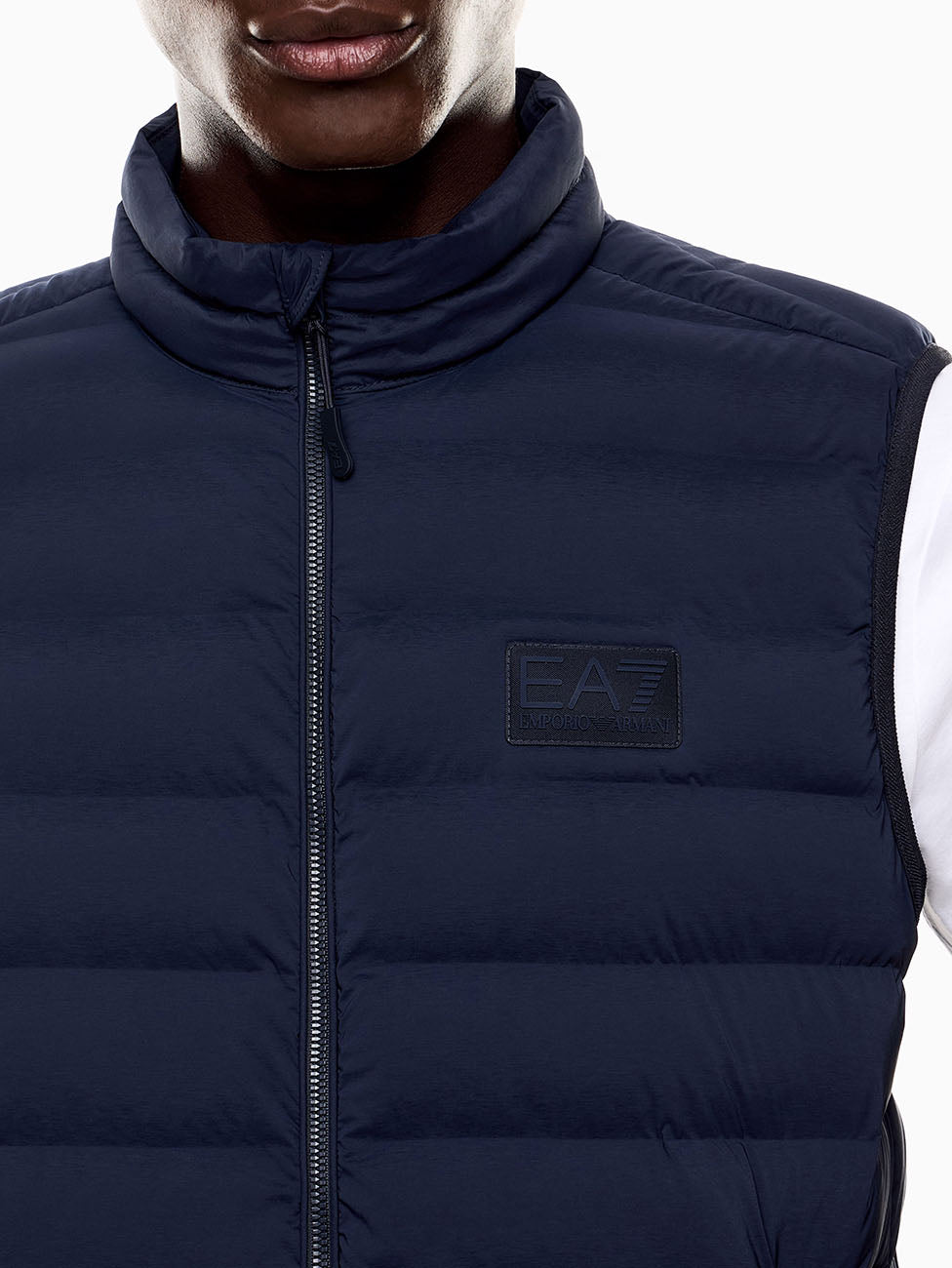 EA7 Technical Fabric Padded Gilet