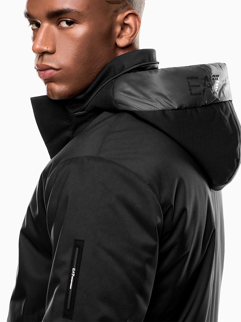 EA7 Padded Jacket With Hood