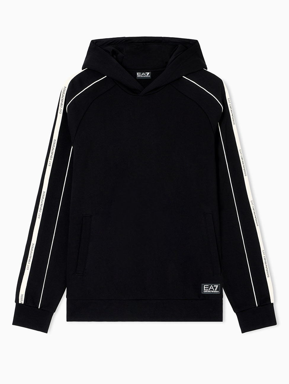 EA7 Logo Series Hooded Sweatshirt