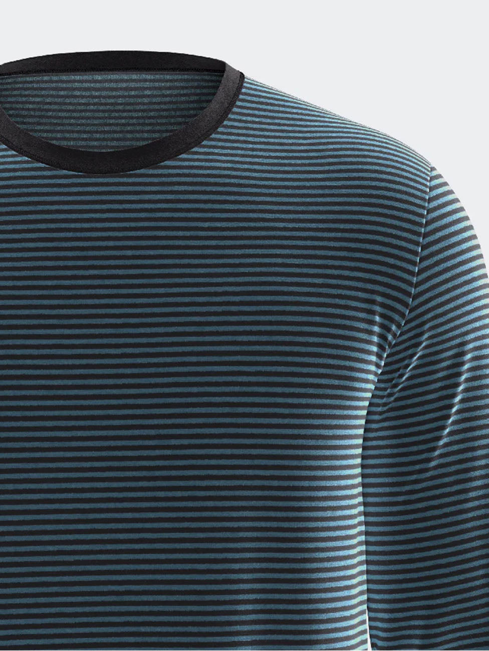 Impetus Men's Striped Thermal Velour Pyjama