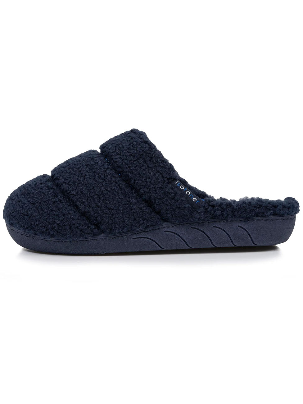 Isotoner Junior Navy Padded House Slippers