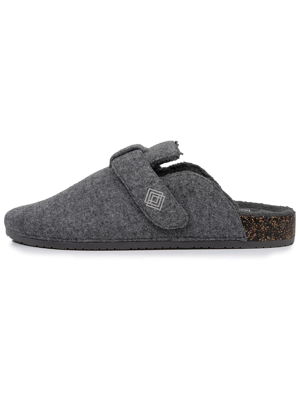 Isotoner Heather Grey Men's Clog Slippers
