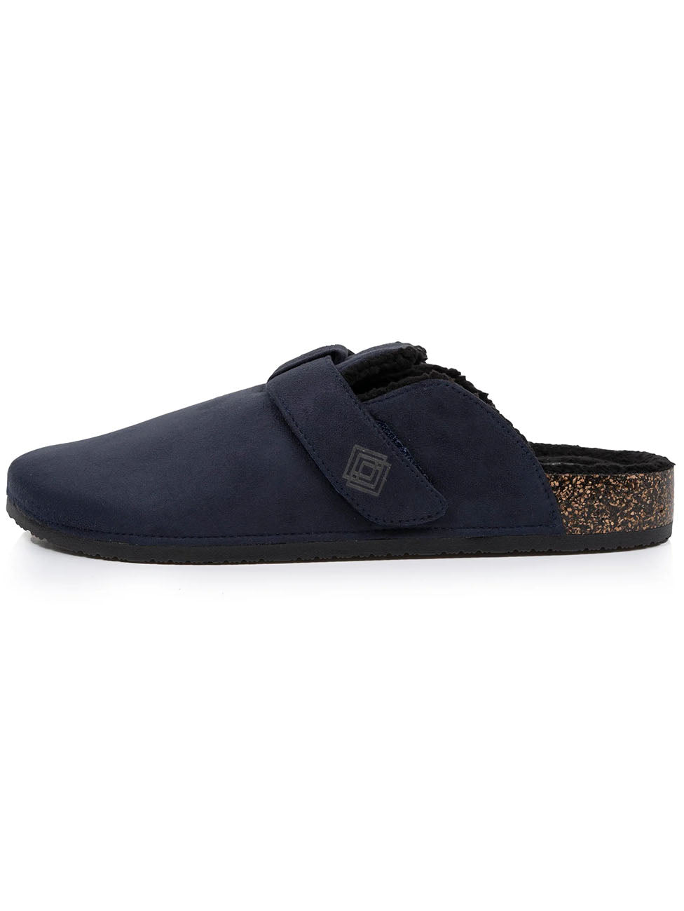 Isotoner Men's Navy Clog Slippers