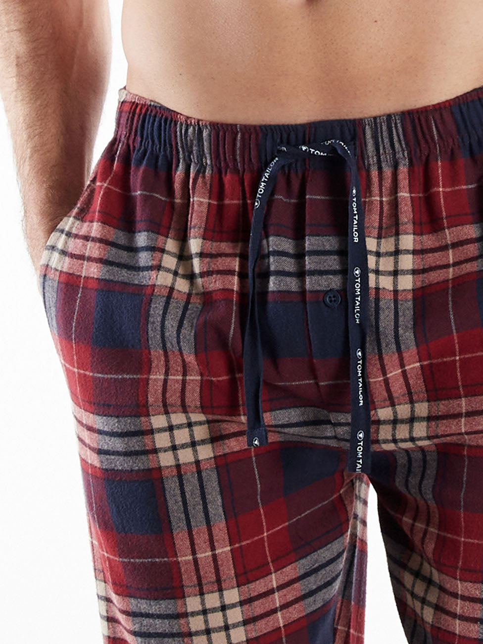 TOM TAILOR Flannel Pyjama Pants