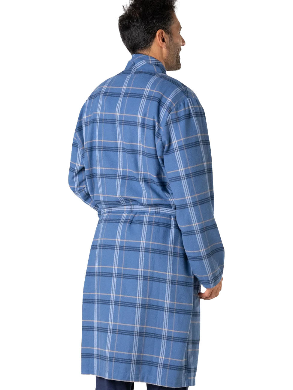 Eminence Men's Flannel Dressing Robe