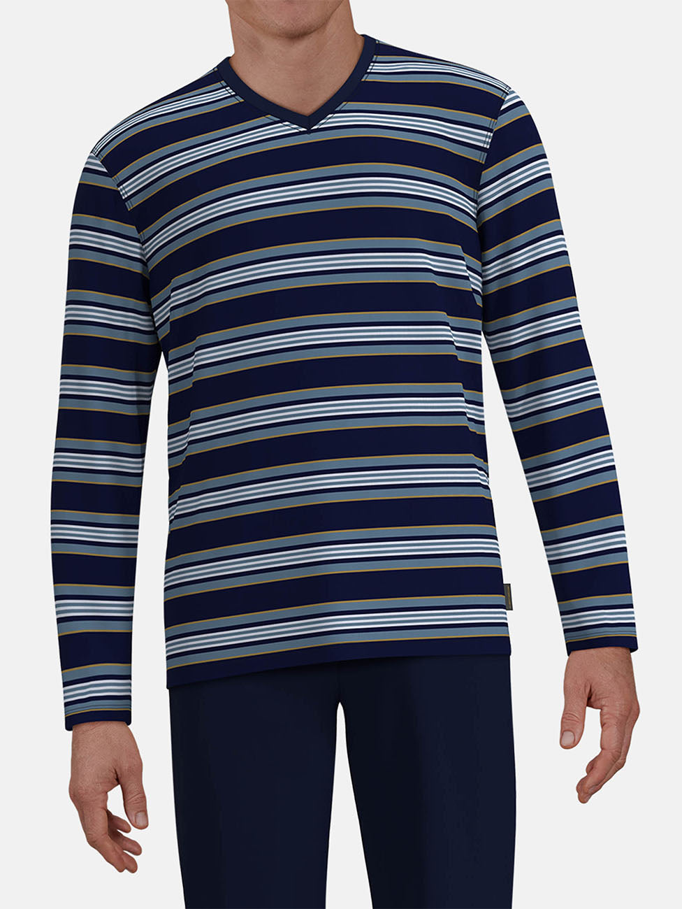 CECEBA Dark Blue Striped Pyjama