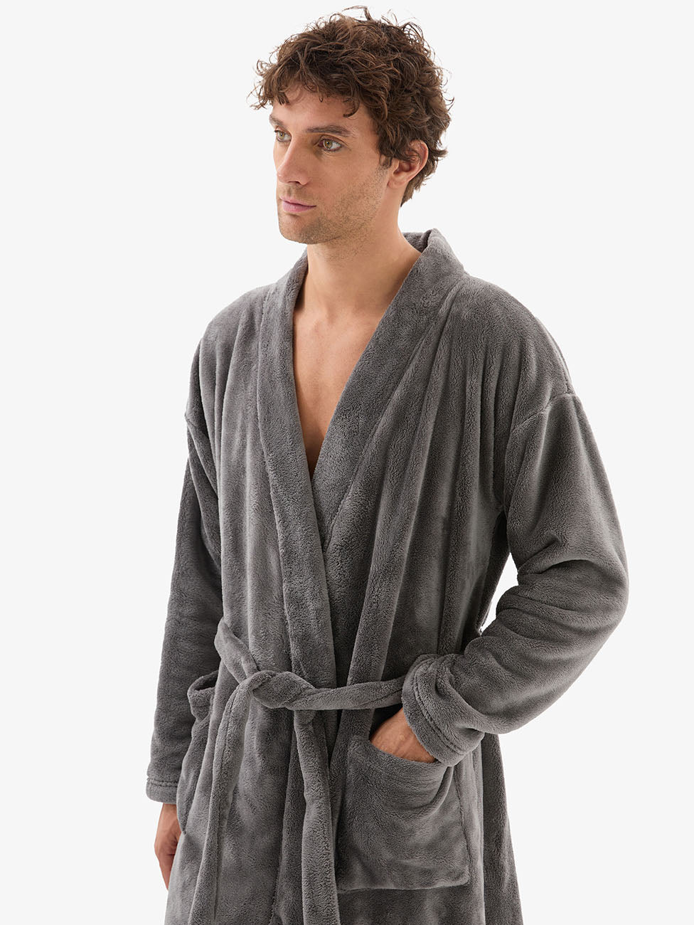 Blackspade Anthracite Polar Men's Robe