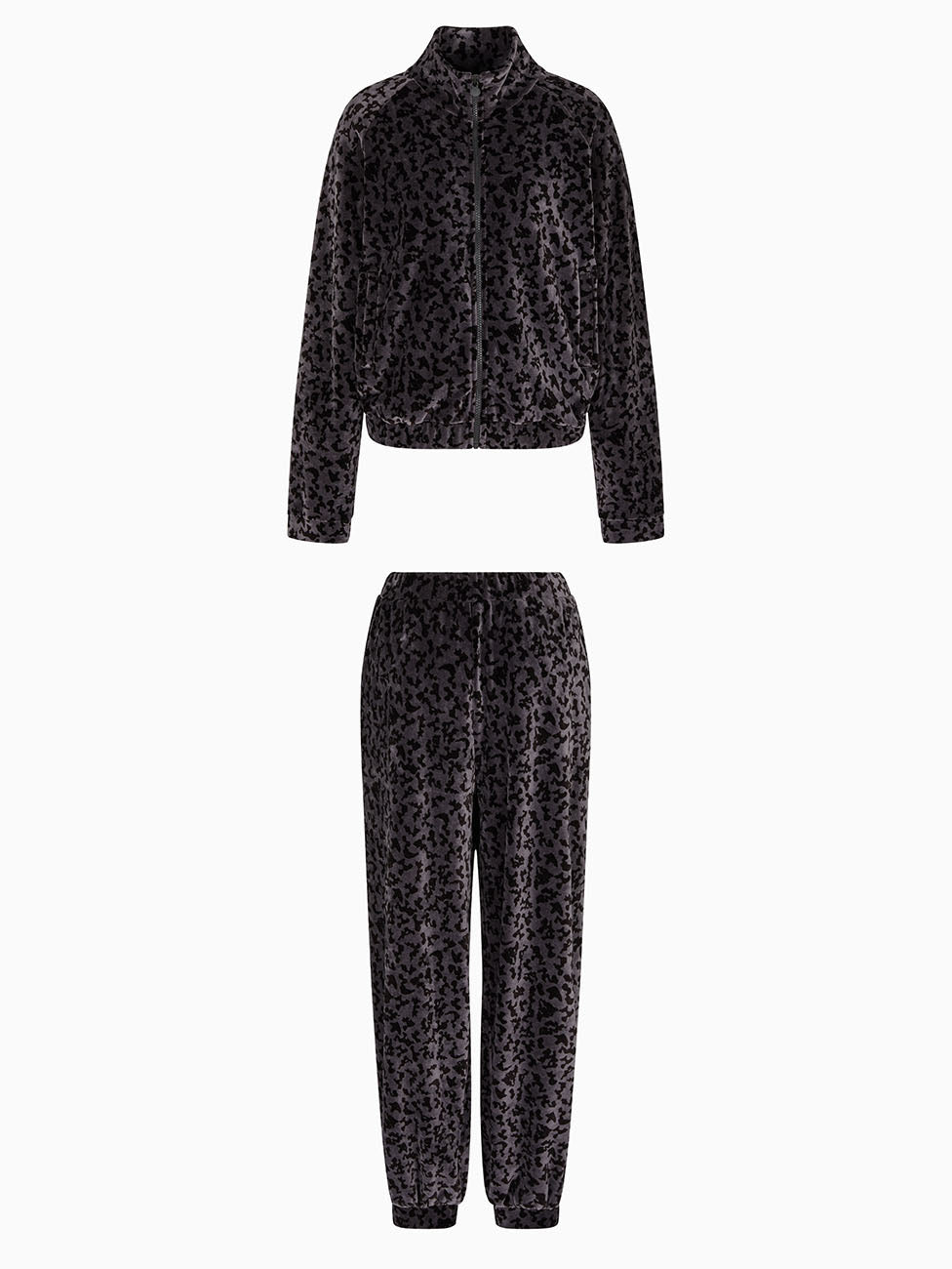 EA7 Graphic Series Animal-print Tracksuit