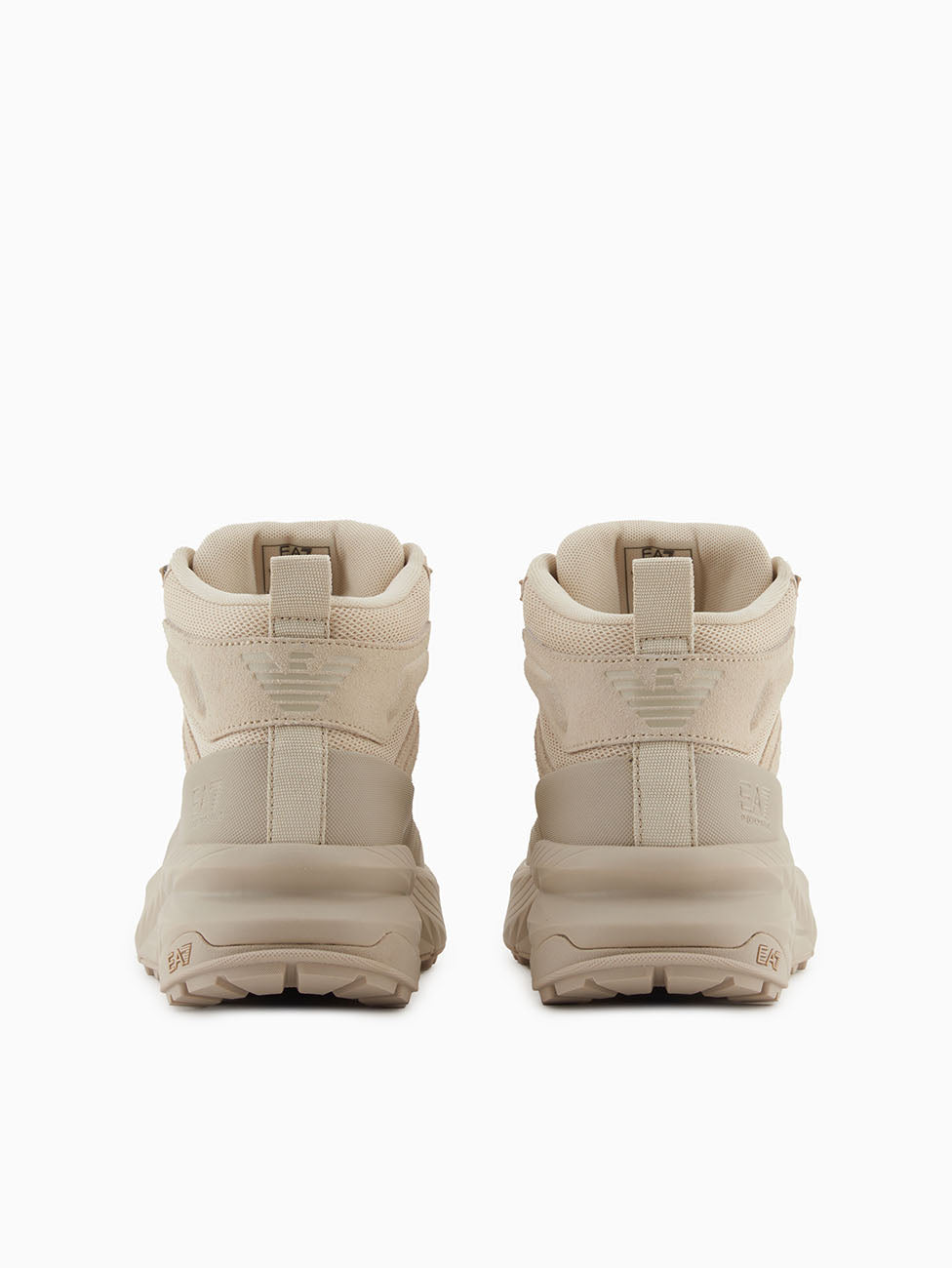 EA7 Beige Unisex Boots