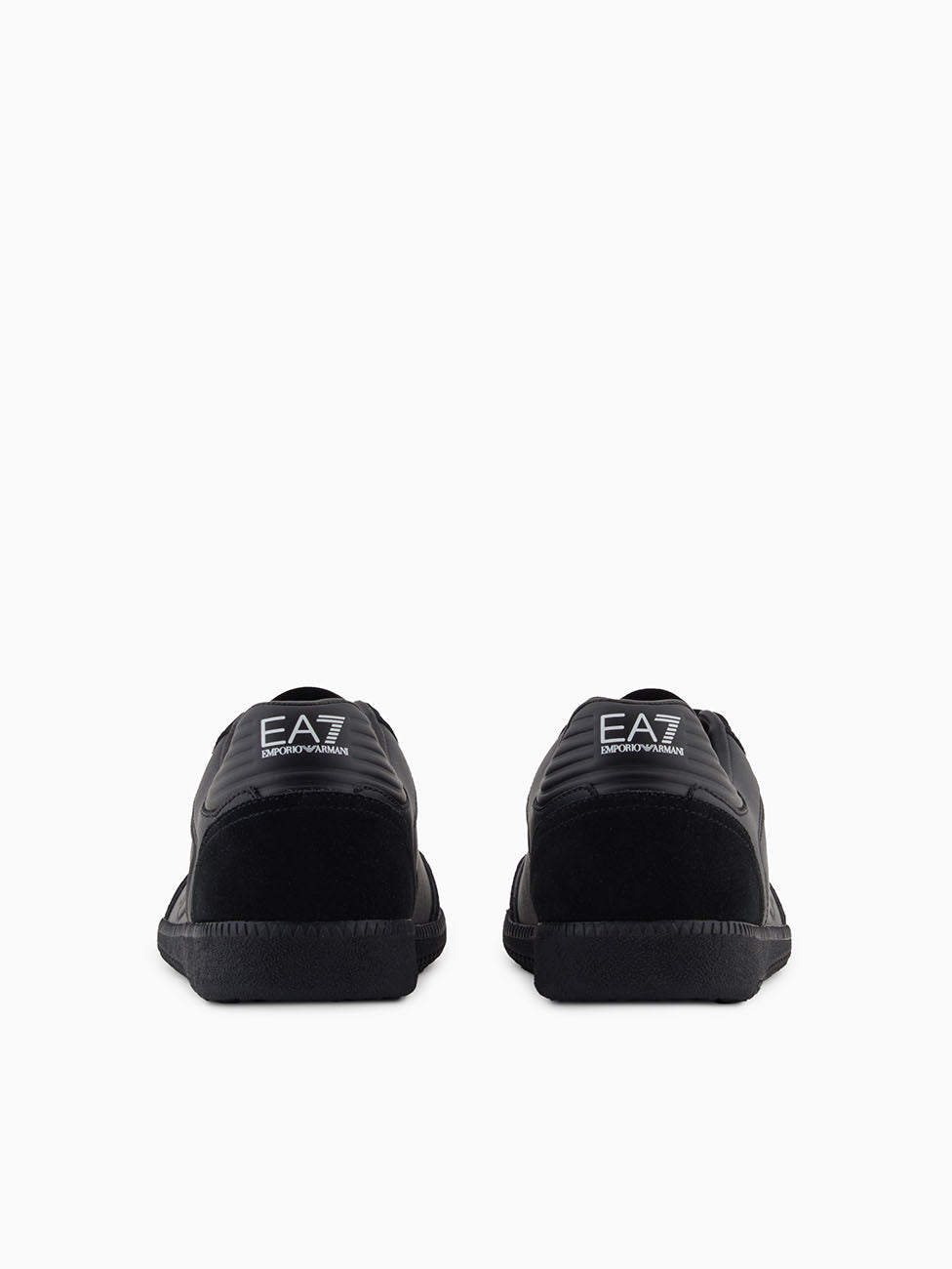 EA7 Triple Black Heritage Eagle Sneakers