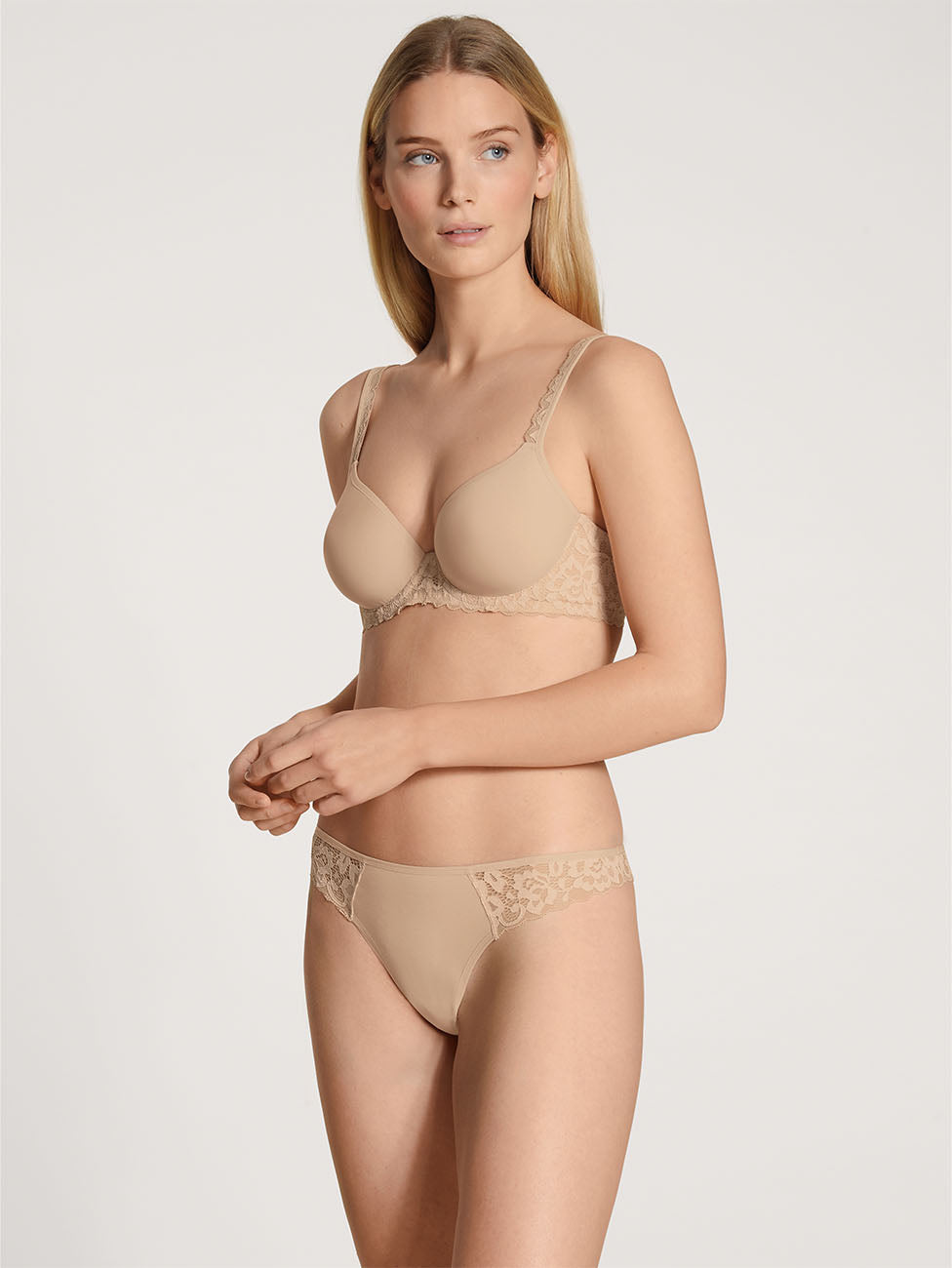 Calida Natural Comfort Lace Women String