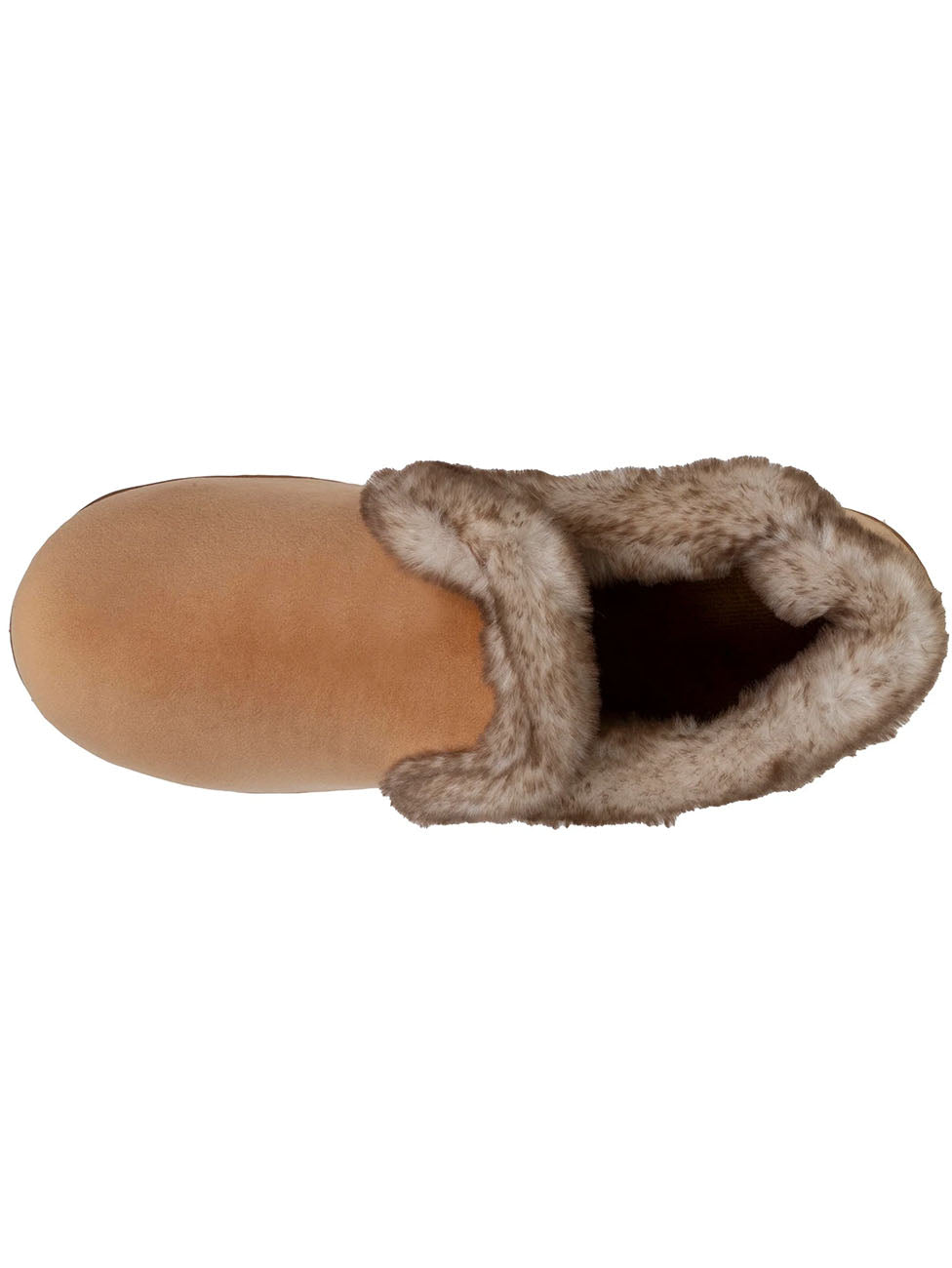 Isotoner Women's Taupe Closed House Slippers