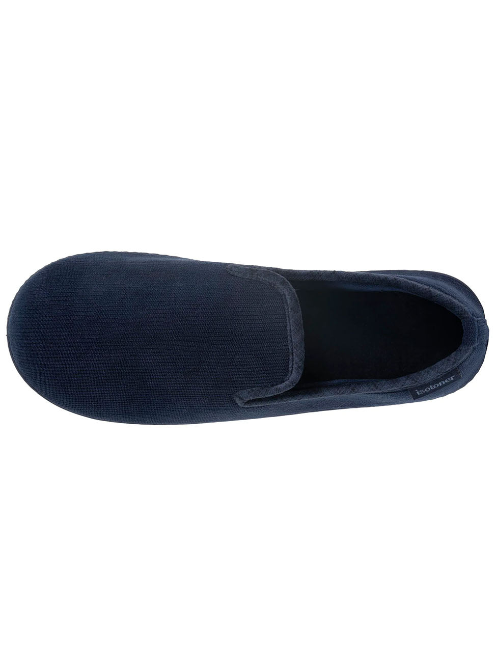 Isotoner Men's Closed Velvet Slippers