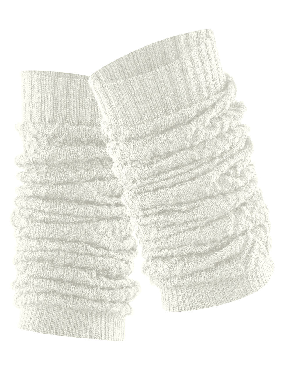 Falke Fable Estate Leg Warmers - Off white