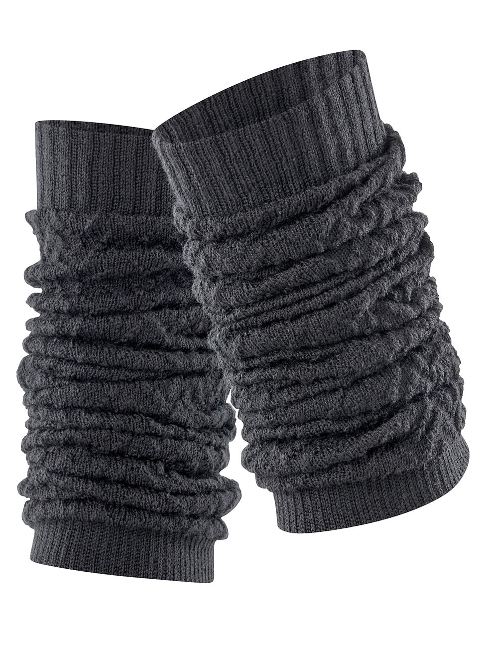 Falke Fable Estate Leg Warmers - Black