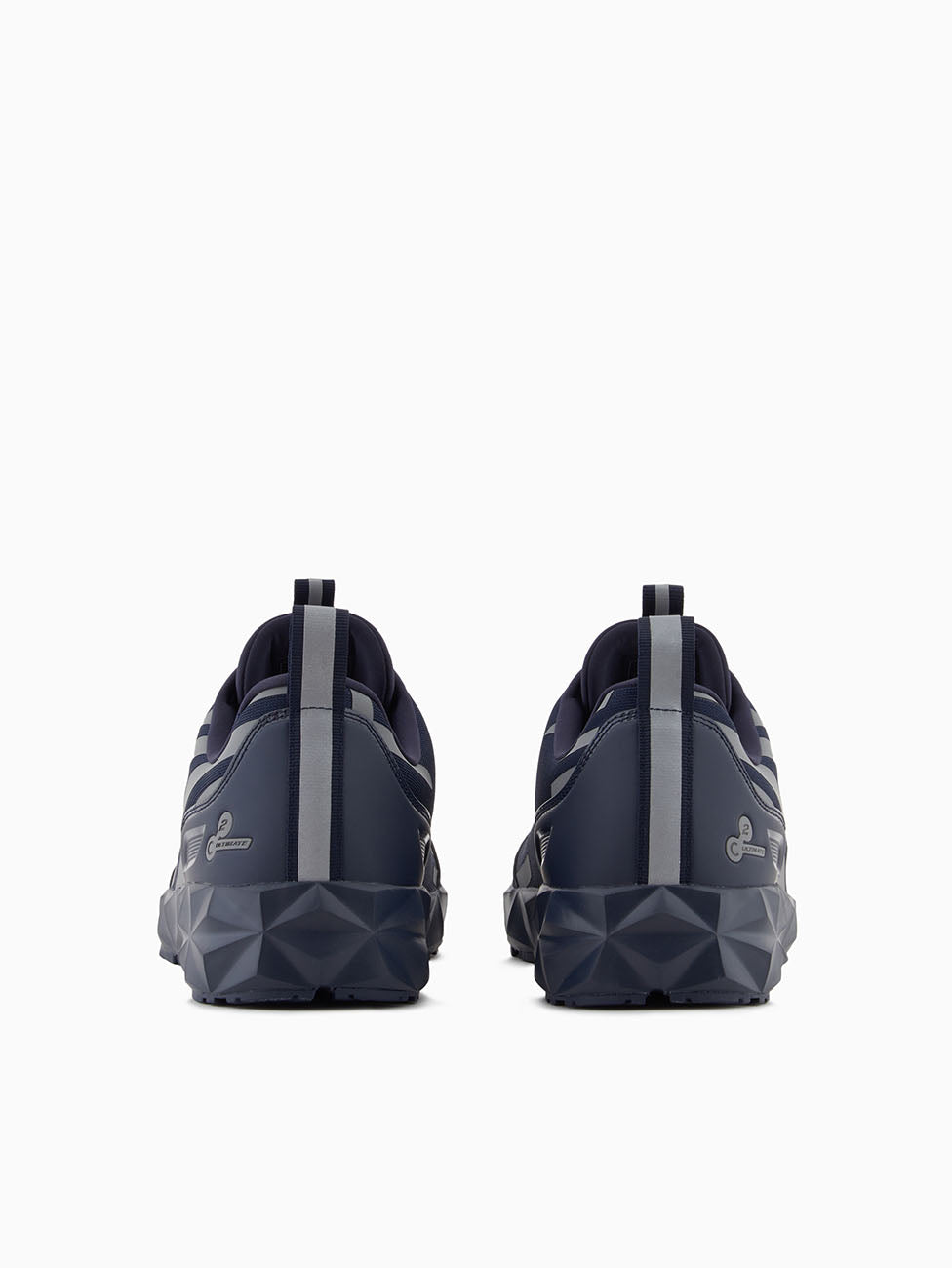 EA7 Triple Navy & Silver Ultimate C2 Kombat Core Sneakers