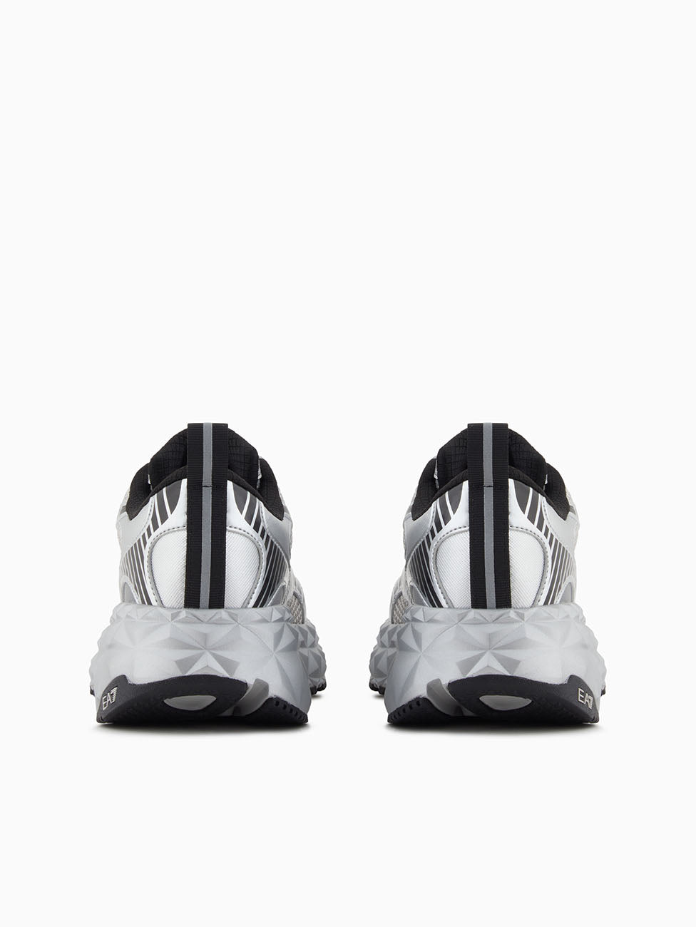 EA7 Silver Ultimate C2 Kombat Tech Sneakers