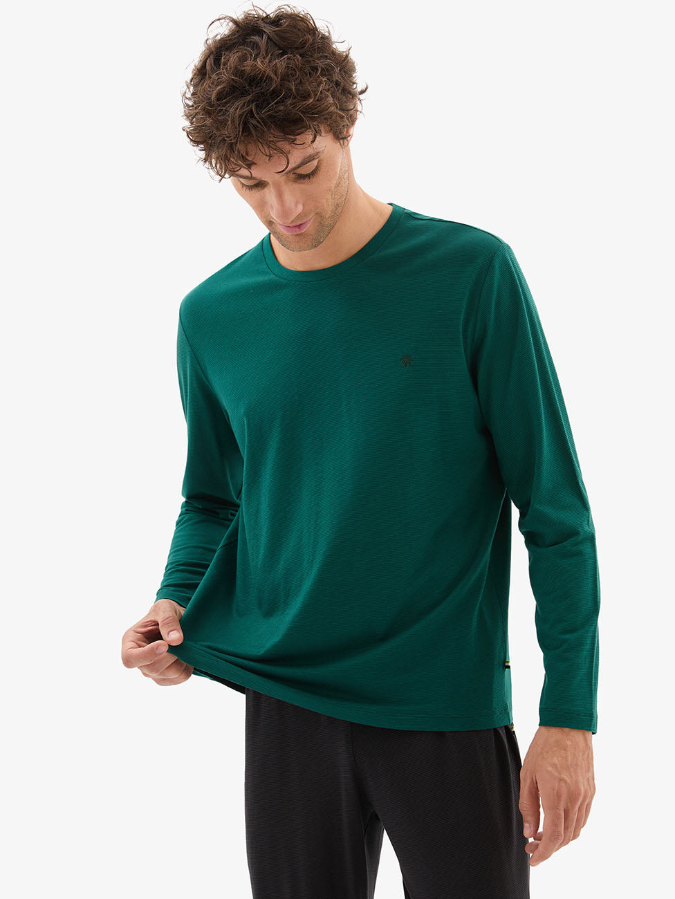 Blackspade Men's Deep Emerald Pyjama Set