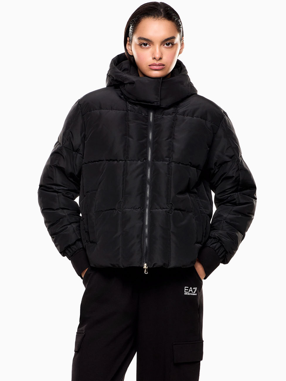 EA7 CALIDUM7 Quilted Women's Jacket