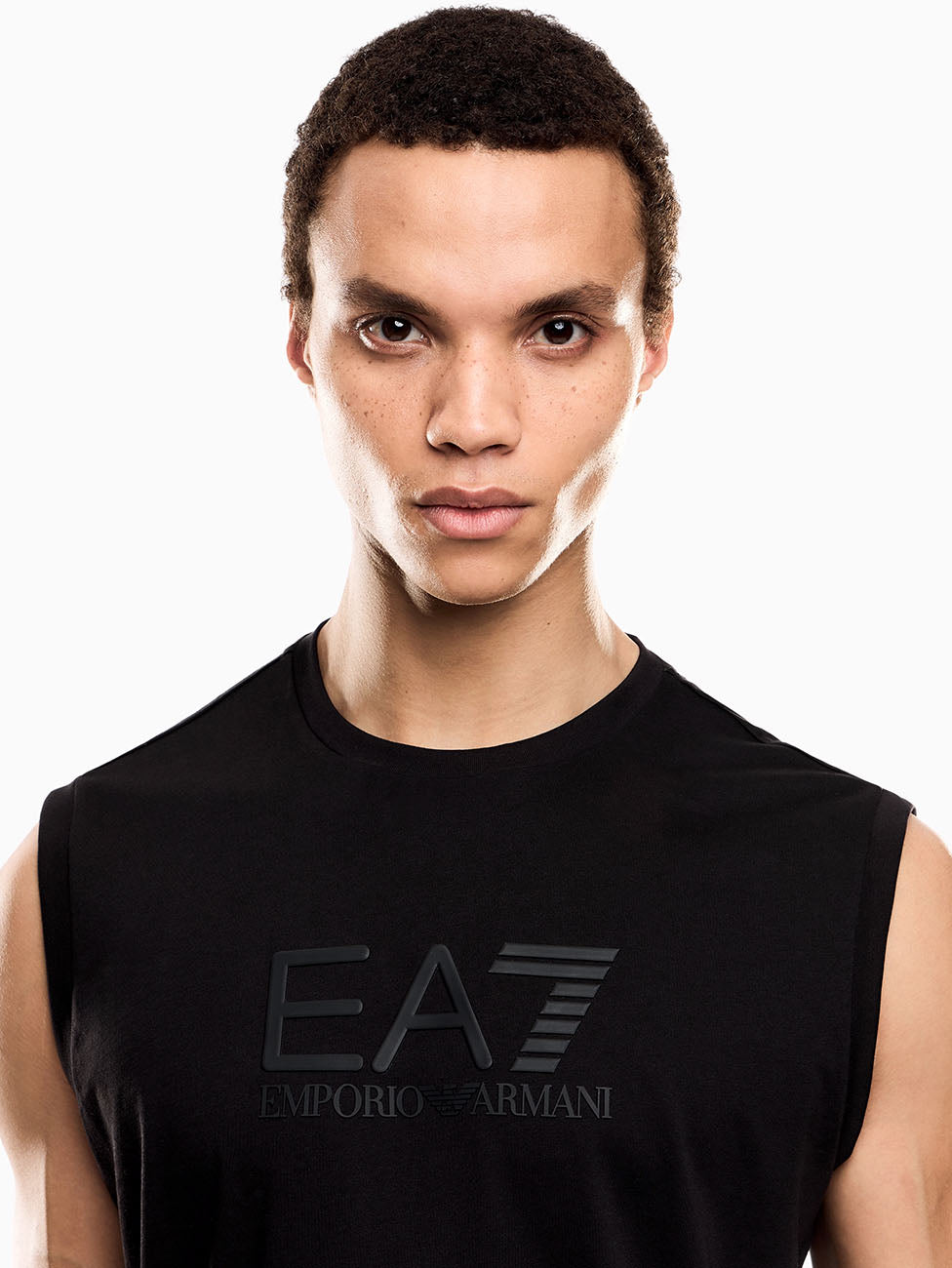 EA7 Visibility Cotton Jersey T-Shirt