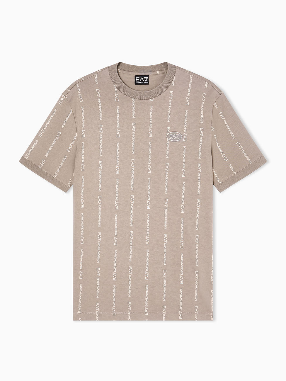 EA7 Graphic Series Cotton Crew-neck T-shirt