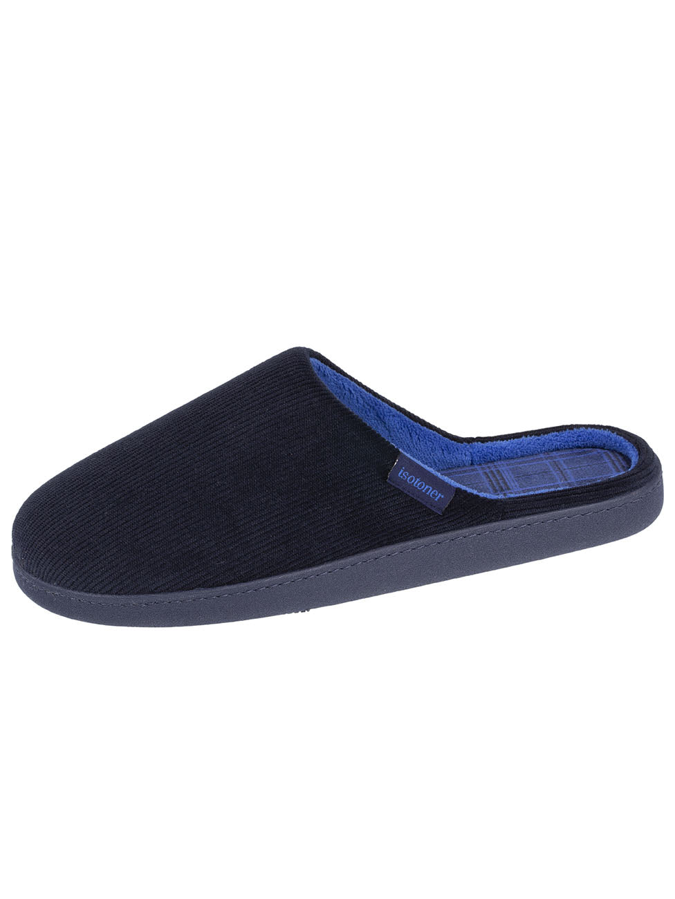 Isotoner Men's Tartan Slippers