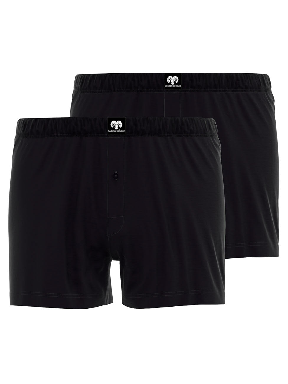 Ceceba Plain Daytona Men's Boxers (Pack of 2)