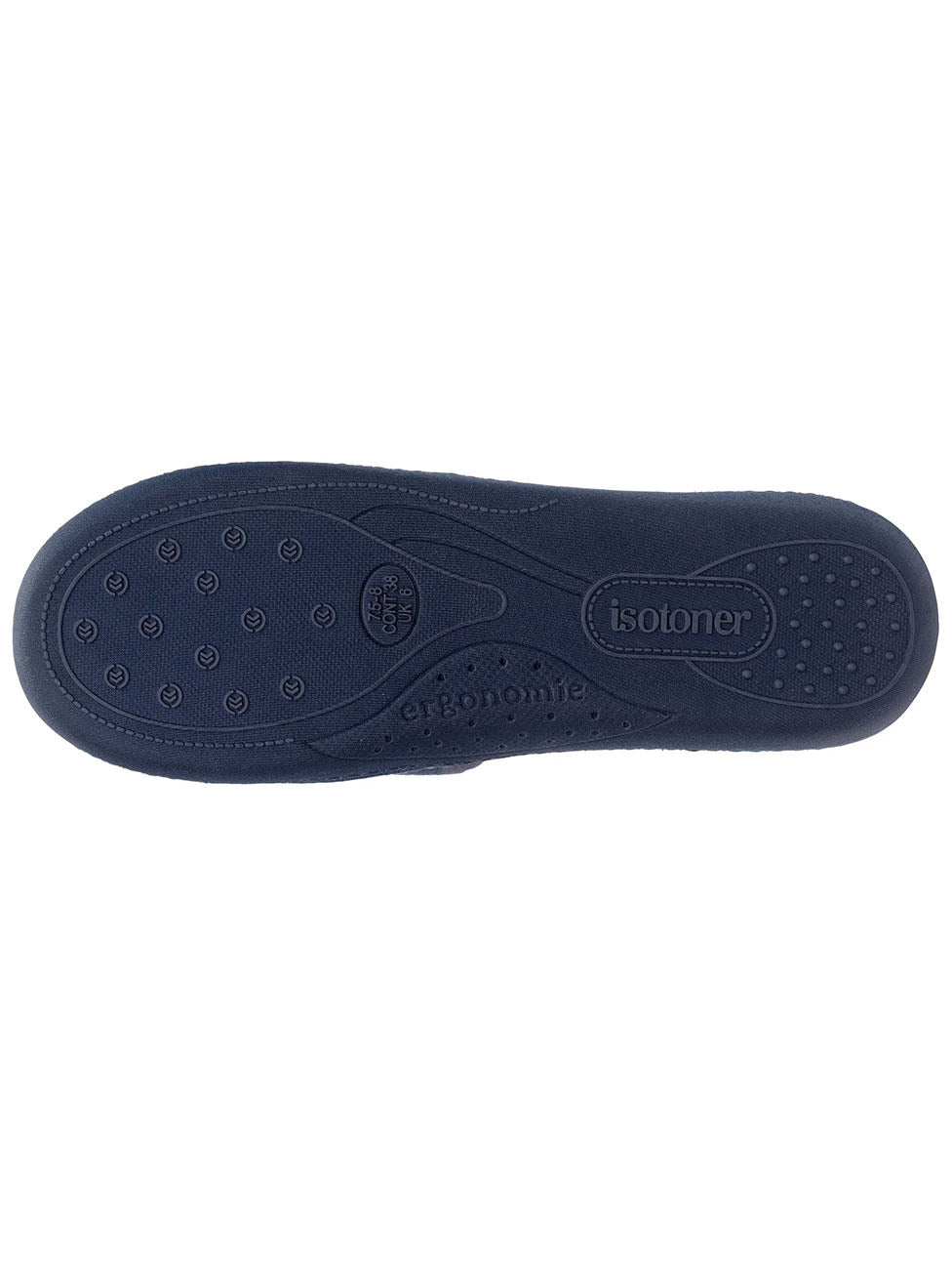 Isotoner Women's Polka Dot Pixel Slippers