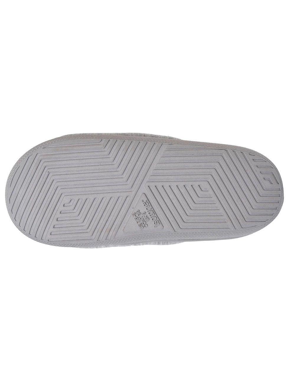 Isotoner Women's Heather Grey Xtra Bloup Slippers