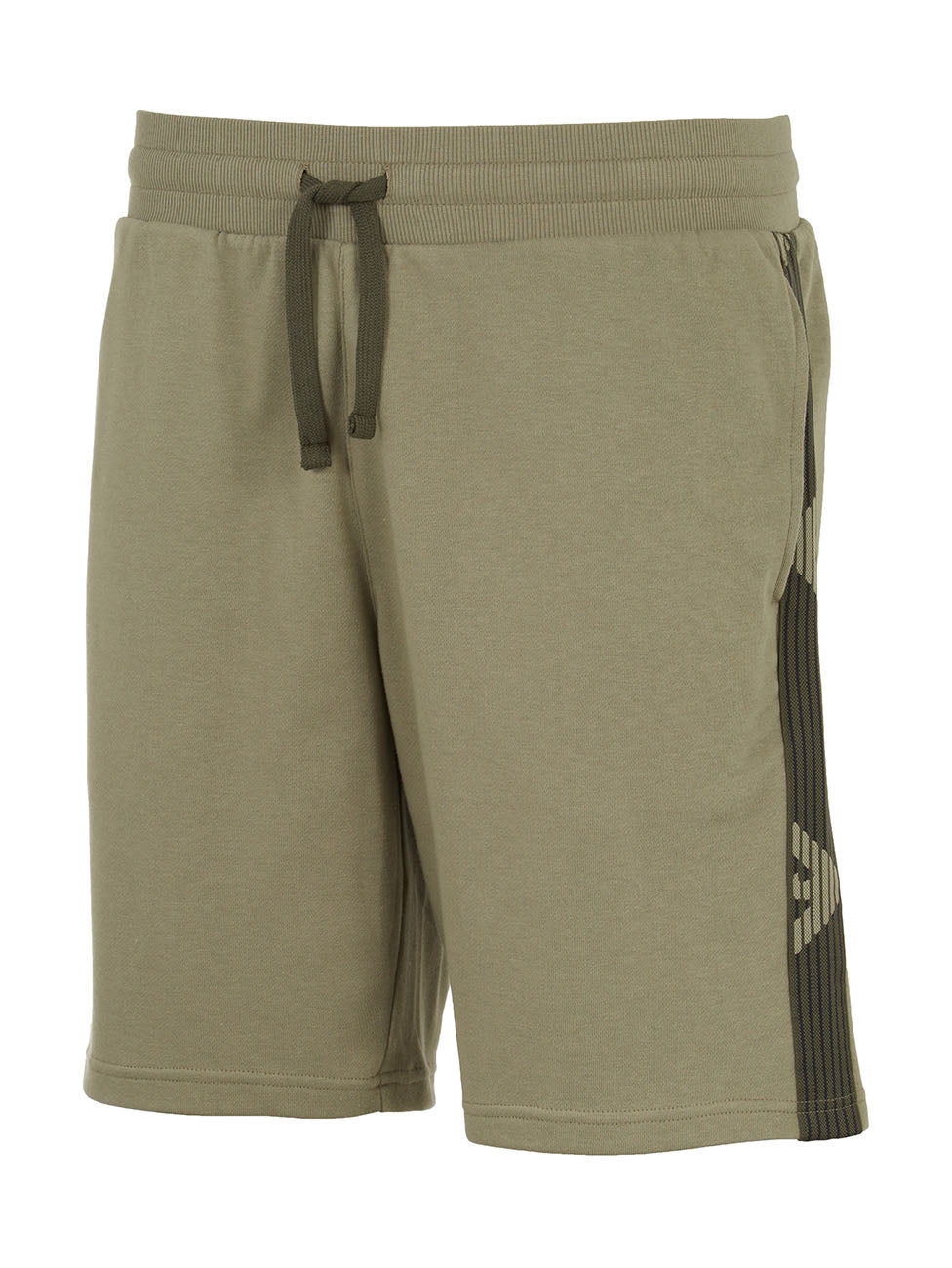 Emporio Armani Loungewear Terry Jersey Bermuda Shorts