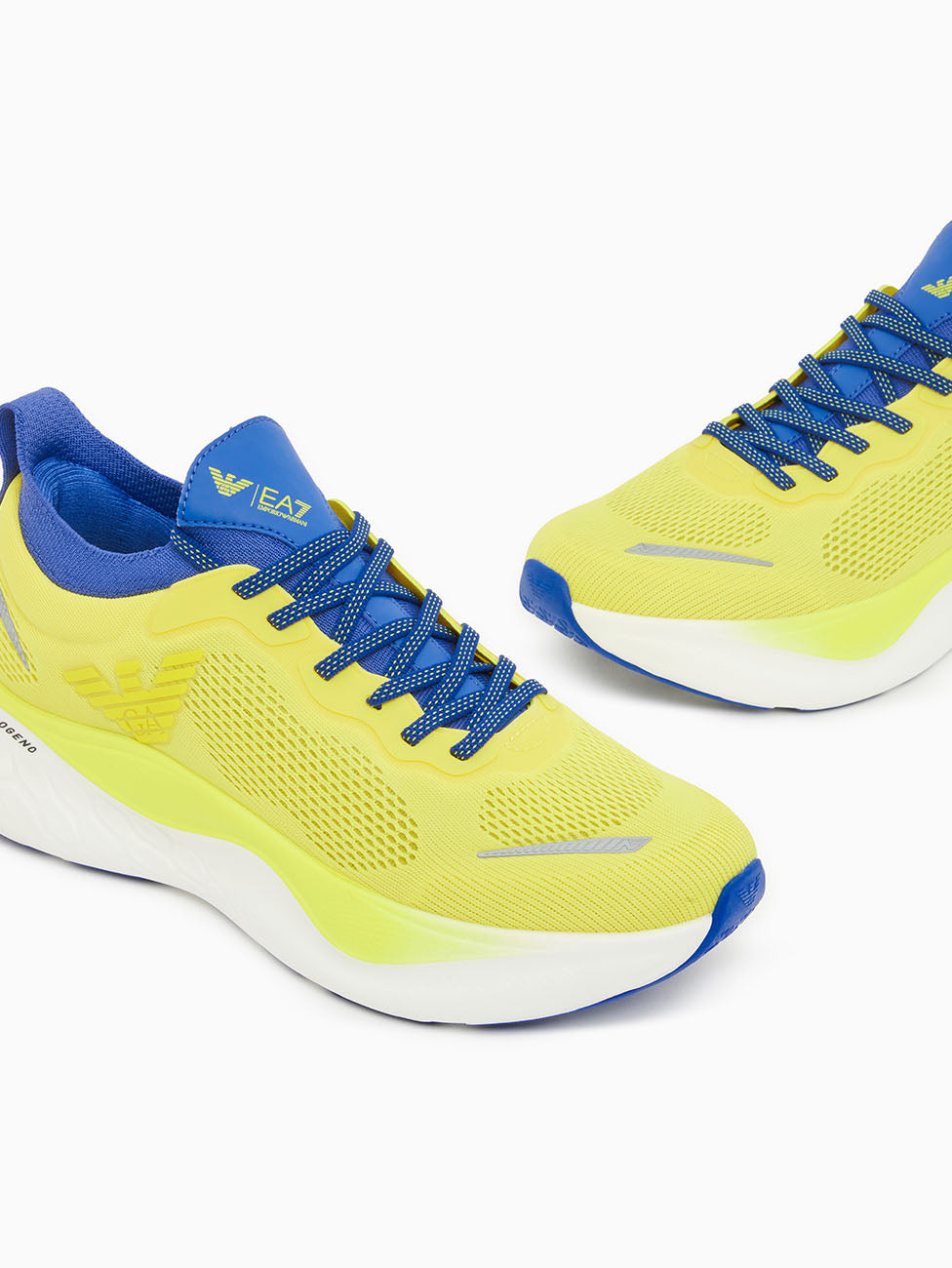 EA7 Yellow Nitro Wave Sneakers