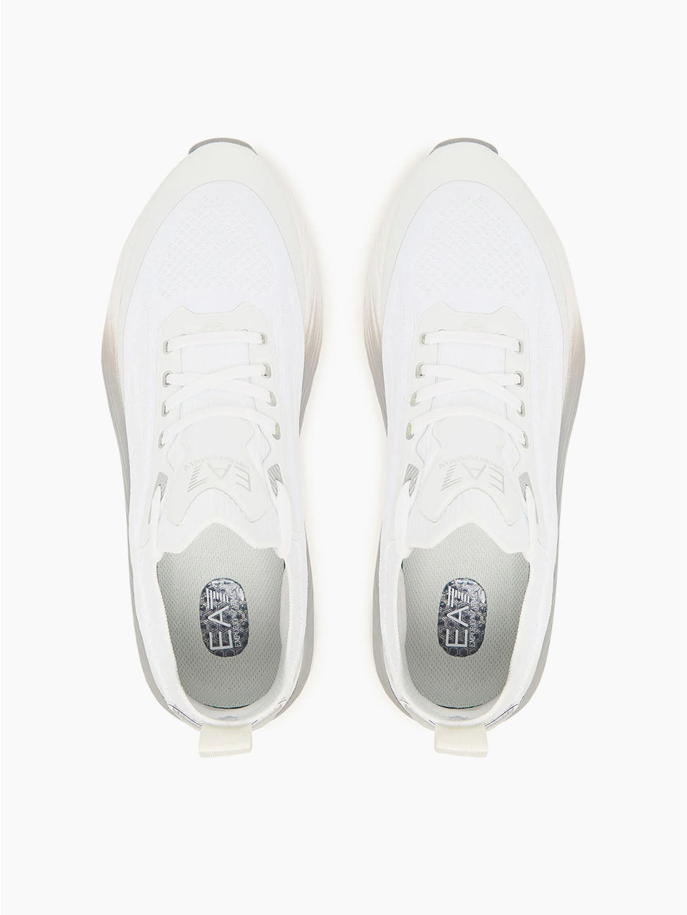 EA7 White Sonic Knit sneakers