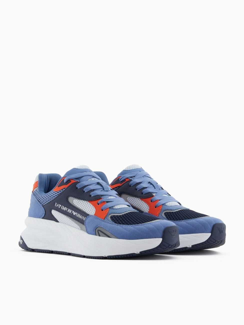 EA7 Black Iris Crusher Sonic Sneakers