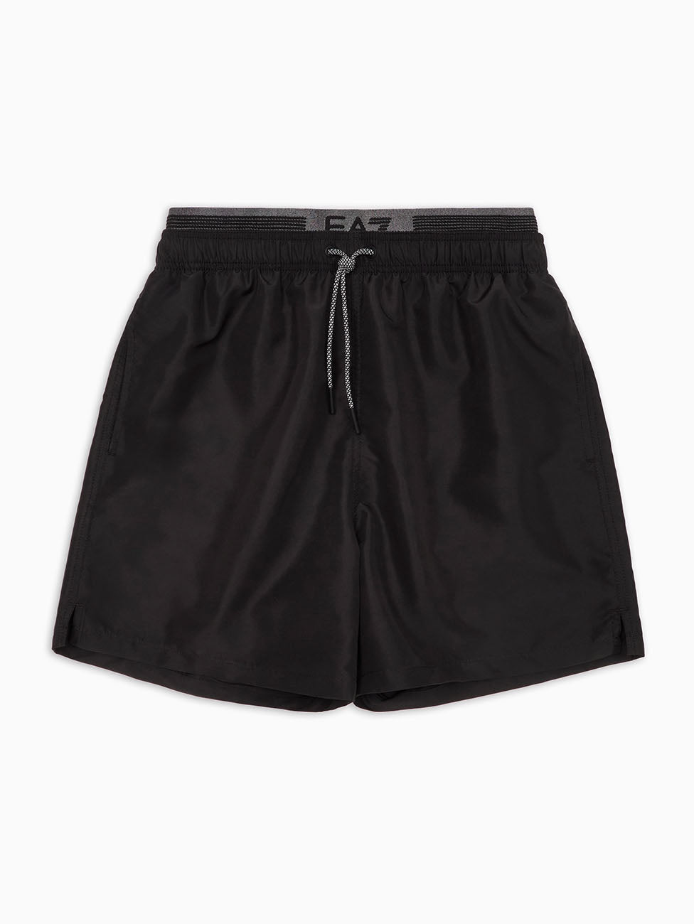 EA7 Logo Series Swim Trunks With Logo Tape
